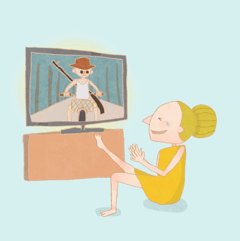 An illustration of the skit for Hyakubun wa Ikken ni Shikazu
