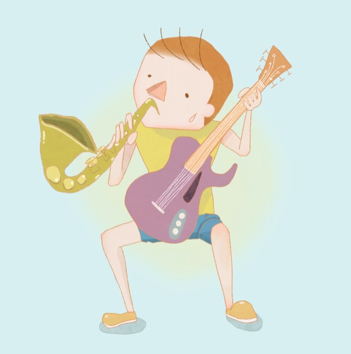 An illustration of the skit for Nito o Ou Mono wa Itto o mo Ezu
