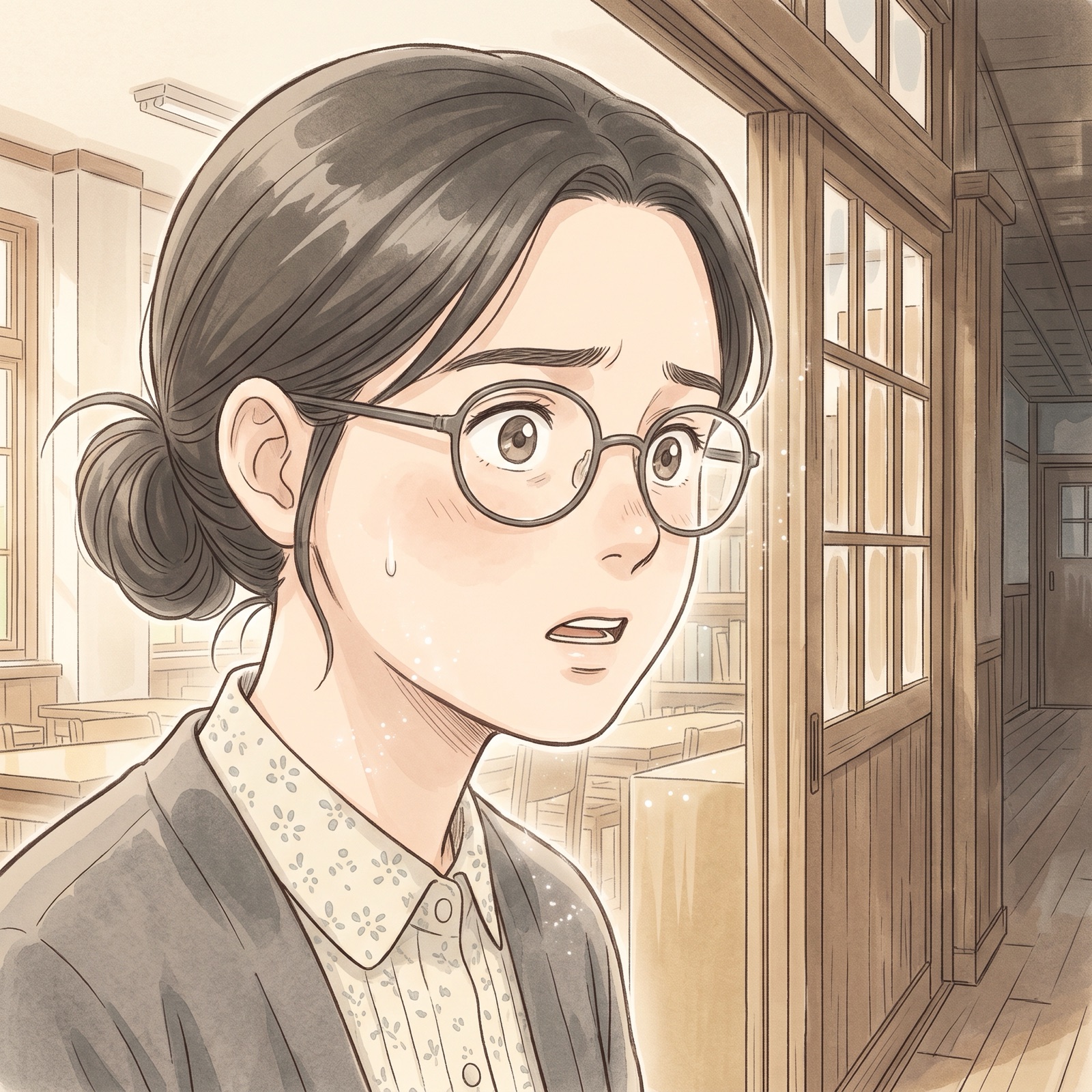 過去にいると気づく和花