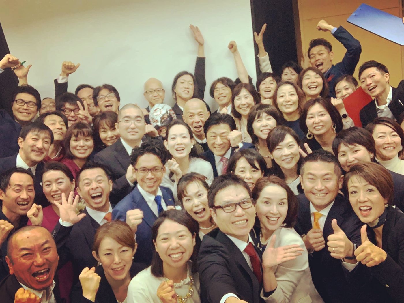 最終予選のあとの集合写真